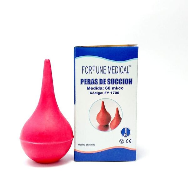 PERA DE SUCCION PVC 60 ML