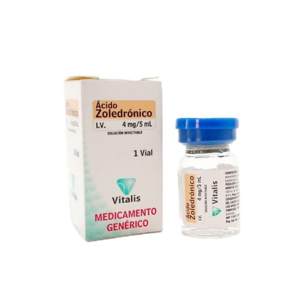 ACIDO ZOLEDRONICO 4MG/5ML VITALIS